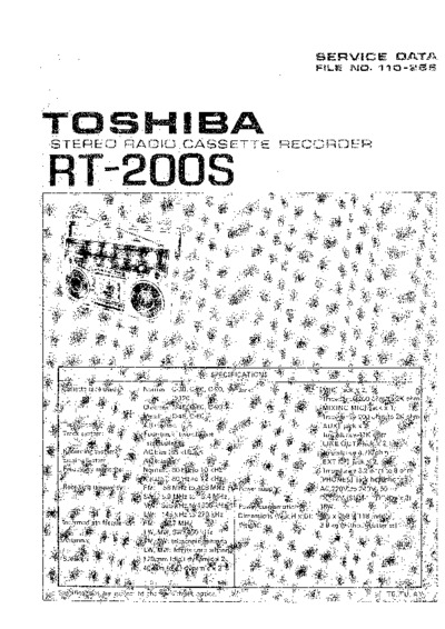 Toshiba RT200S