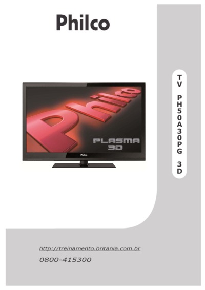Philco PH50A30PSG 3D PLASMA R-HS310B-5HF02