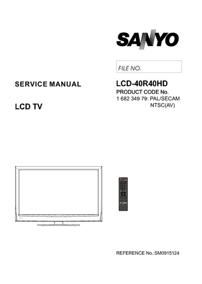 SANYO LCD-40R40HD