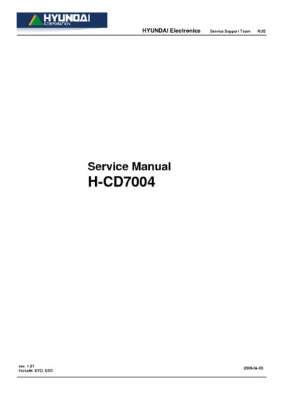 Hyundai H-CD7004