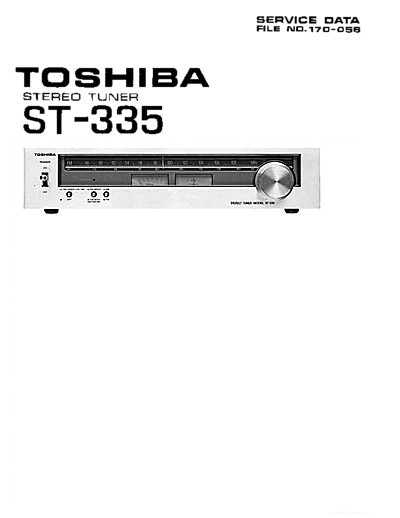 Toshiba ST-335