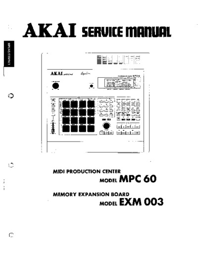 Akai MPC60, EXM003