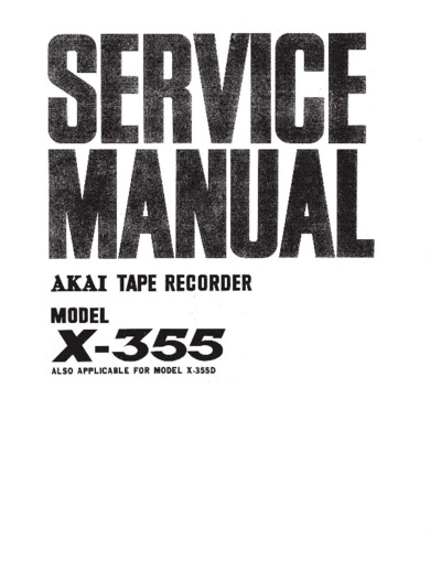 Akai X-355