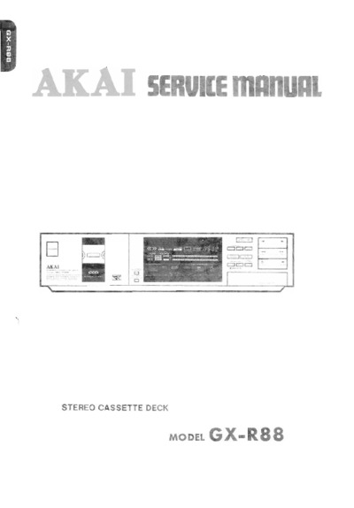 Akai GX-R88