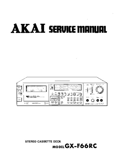 Akai GXF66RC