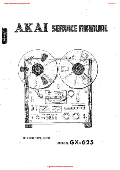 Akai GX-625