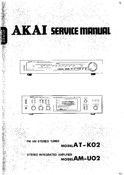 Akai AT-K02, AM-U02