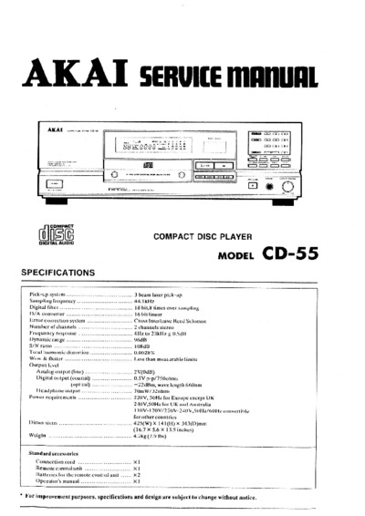 Akai CD-55
