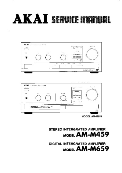 Akai AM-M459, AM-M659