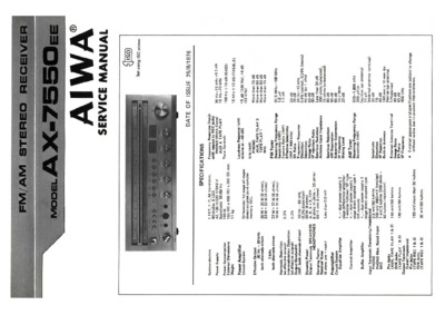 Aiwa AX7550