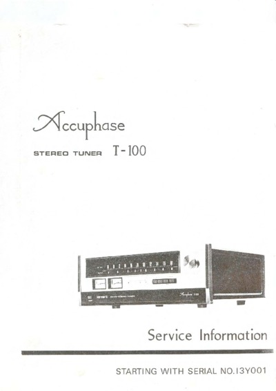 Accuphase T100-tun