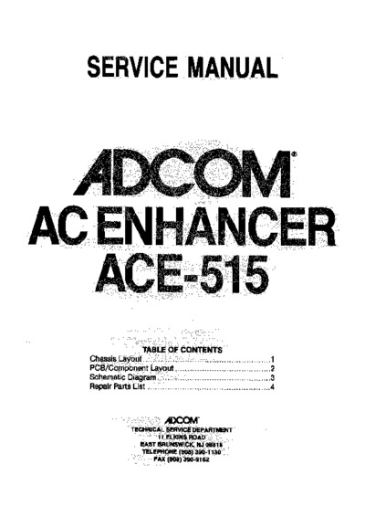 Adcom ACE515 acc