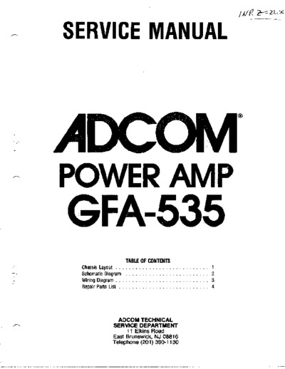 Adcom GFA535