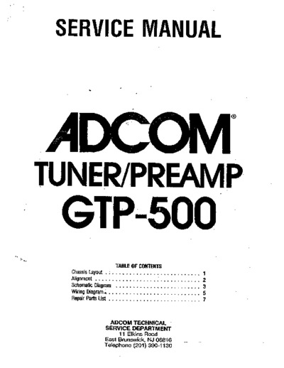 Adcom GTP500
