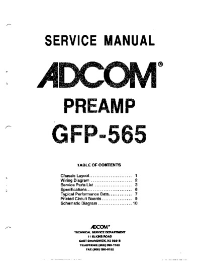 Adcom GFP565