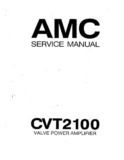 AMC CVT2100