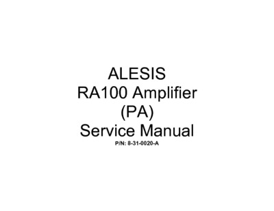 Alesis RA100