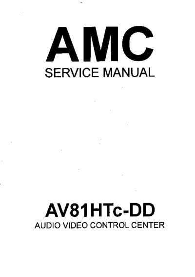 AMC AV81HTCDD