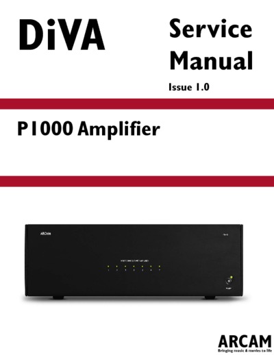 Arcam Diva  P1000 PWR