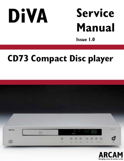 Arcam Diva  CD73