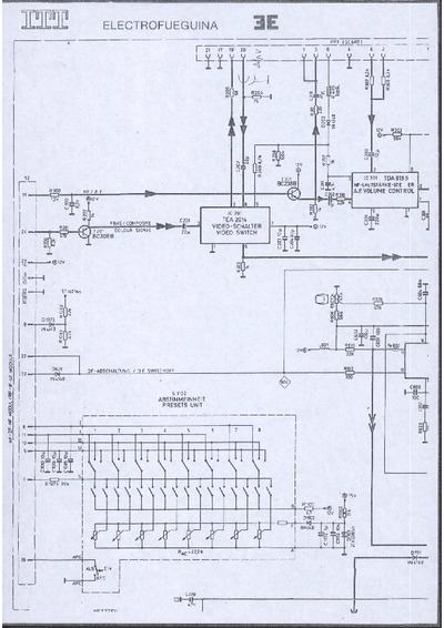 ITT 3307 DIGITAL chassis Monoprint KIT-NN (MN)