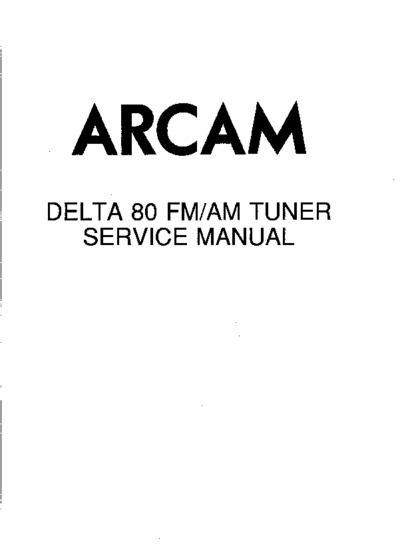 Arcam Delta80