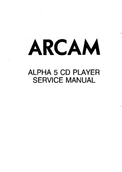 Arcam Alpha5, 6