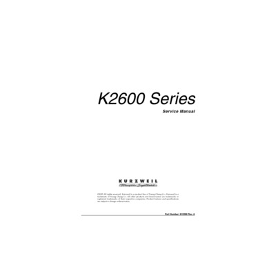 KURZWEIL K2600