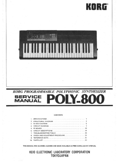 KORG POLY-800