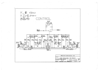 Furacão K1200 K2400 CONTROL PMK28-4