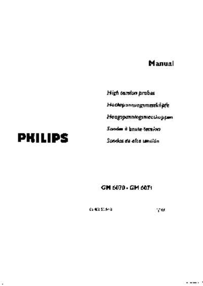 Philips GM6070
