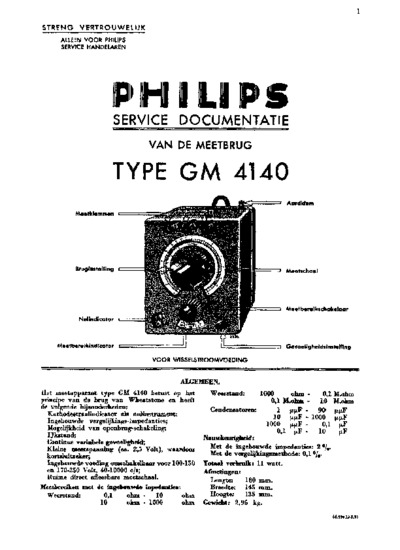 Philips GM4140-2