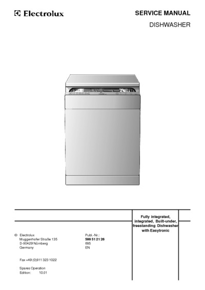 AEG Favorite 40600 dishwasher