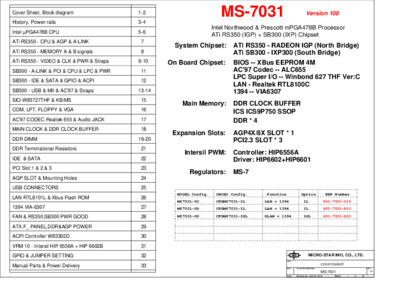 MS-7031 100