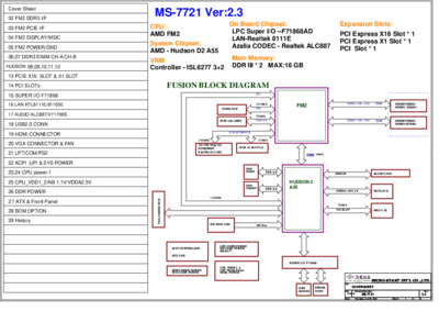 MSI MS-7721 REV 2.3 - MSI FM2-A55M-E33