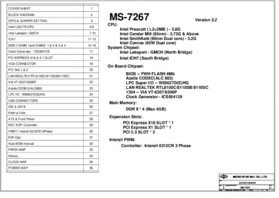 MSI MS-7267 REV 3.2