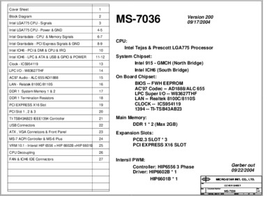 MS-7036L2 202-GV-0620