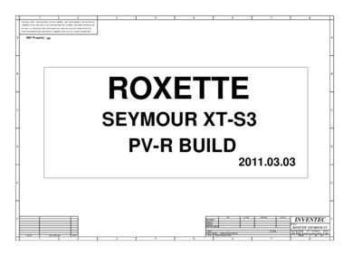 INVENTEC ROXETTE-S3 SEYMOUR XT-S3
