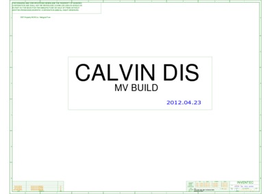 INVENTEC CALVIN DISCRETE MB-A02 MV