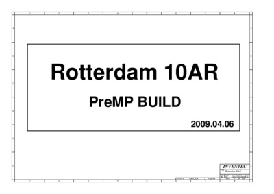 INVENTEC ROTTERDAM 10AR PREMP BUILD-6050A2250801-MB-A02