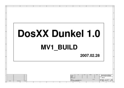 INVENTEC DOSXX DUNKEL 1.0 RA02 SCHEMATICS