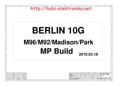 INVENTEC BERLIN 10G BL10G 6050A2332301-MB