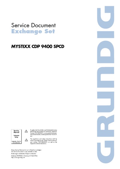 MYSTIXX CDP 9400 SPCD