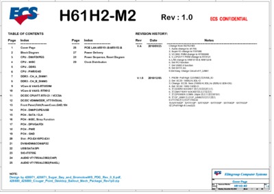 ECS H61H2-M2 Rev 1.0