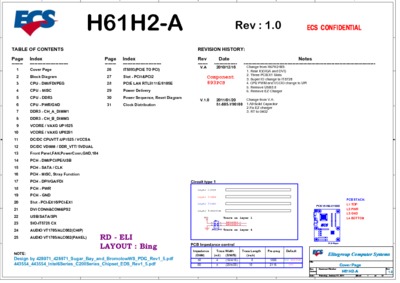 ECS H61H2-A REV 1.0