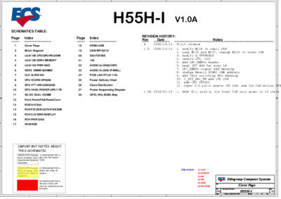 ECS H55H-I V1.0A