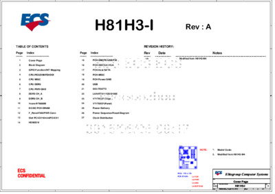 ECS H81H3-I REV 1.0