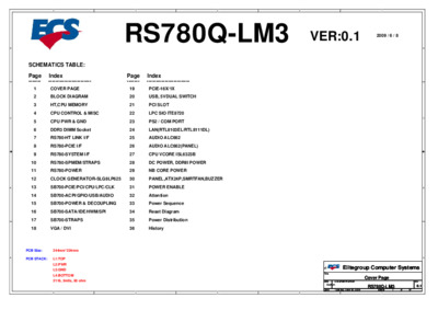 ECS RS780Q-LM3 REV 0.1