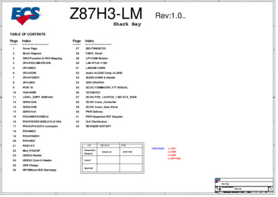 ECS Z87H3-LM REV 1.0