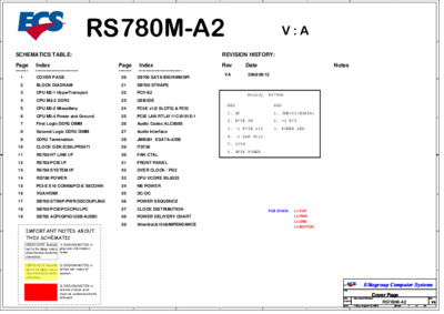 ECS RS780M-A2 REV VA